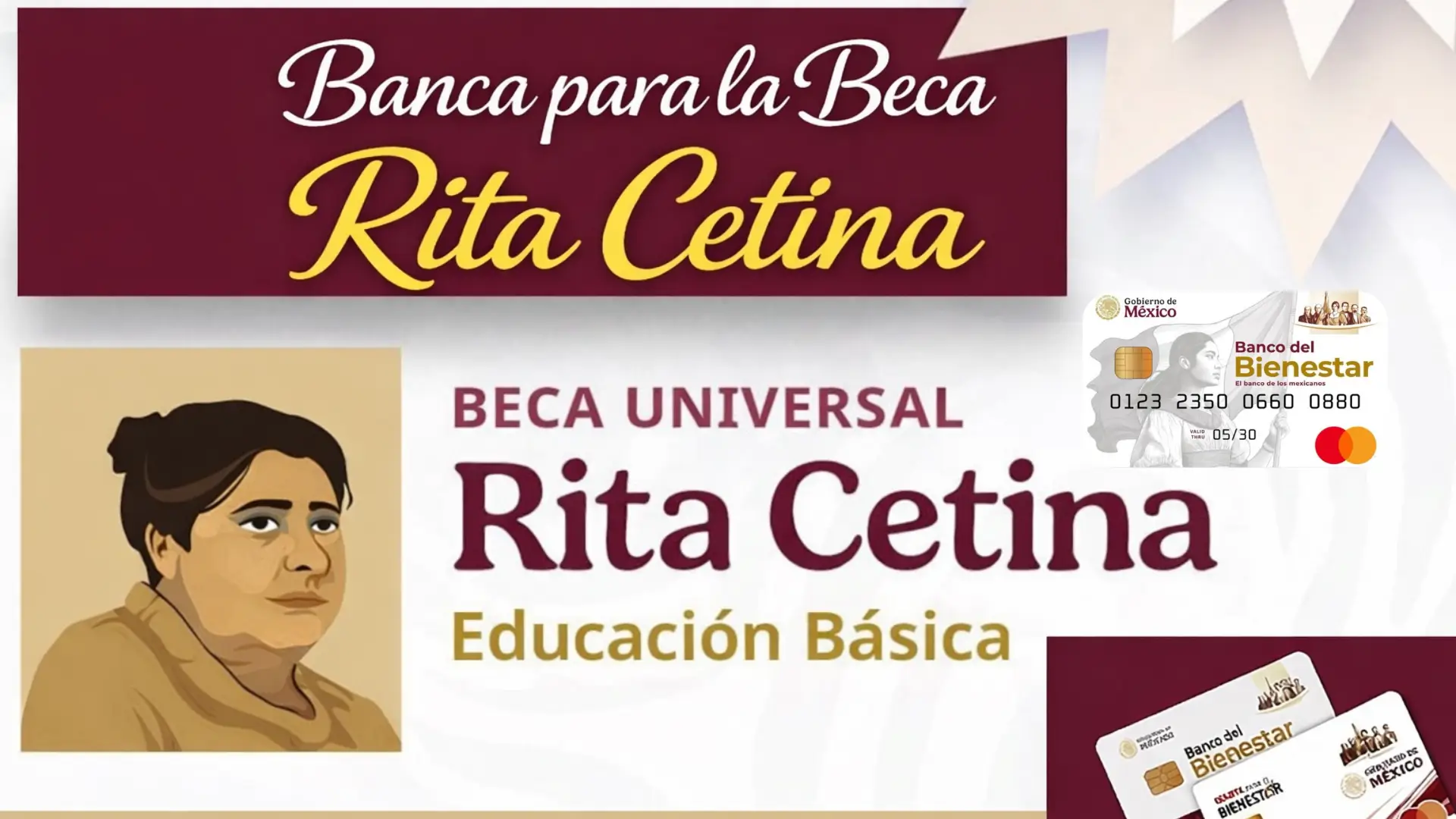 Banca para la Beca Rita Cetina