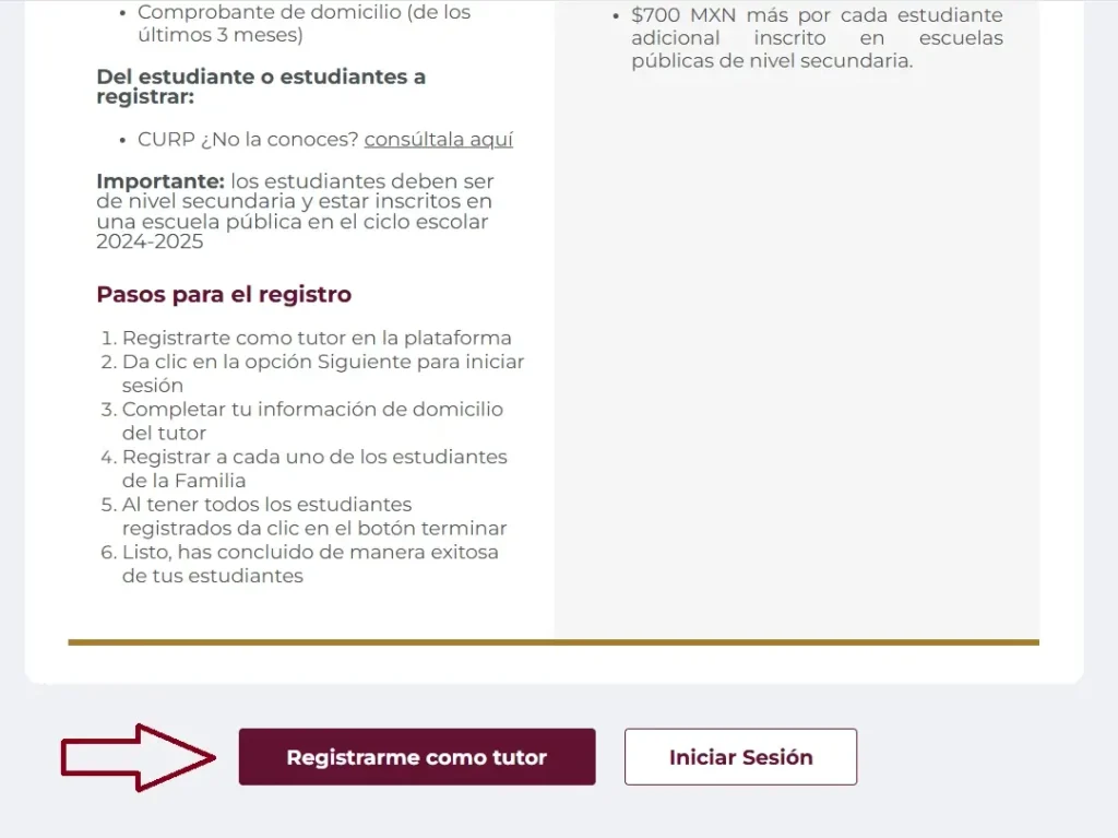 Register as a Tutor