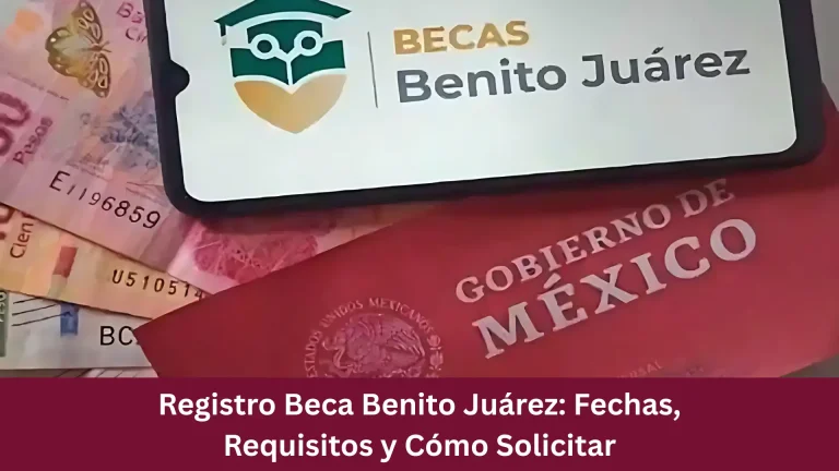 Registro Beca Benito Juárez