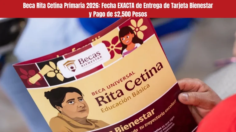 Tarjeta Bienestar Beca Rita Cetina